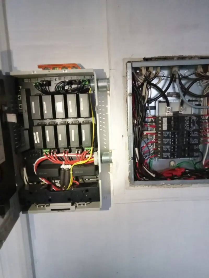 Electrical panel upgrade completed for Commercial Electrician Services in Elk River